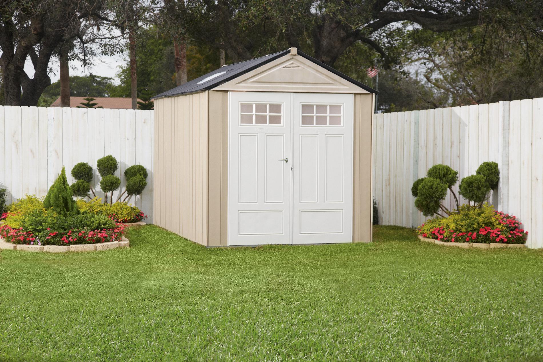 Resin Outdoor Shed: Sore it Right with Sears