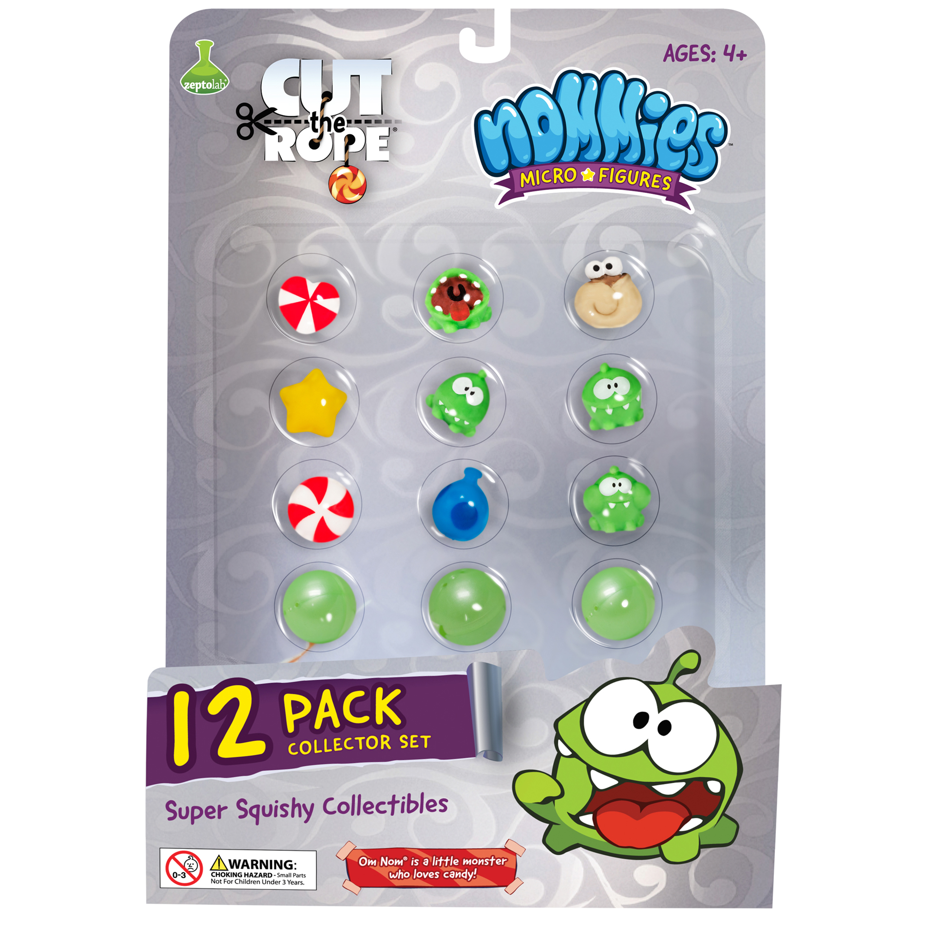 Round 5 Cut the Rope 12 Pack Nommies - Toys & Games - Action Figures & Accessories - Playsets