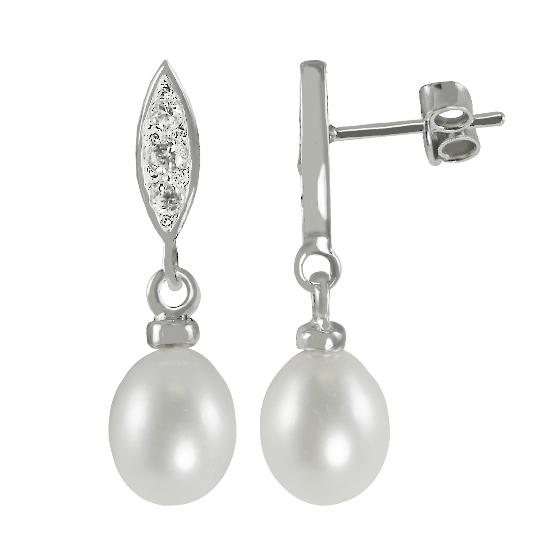 Sterling Silver Freshwater Pearl Earrings at Sears.com