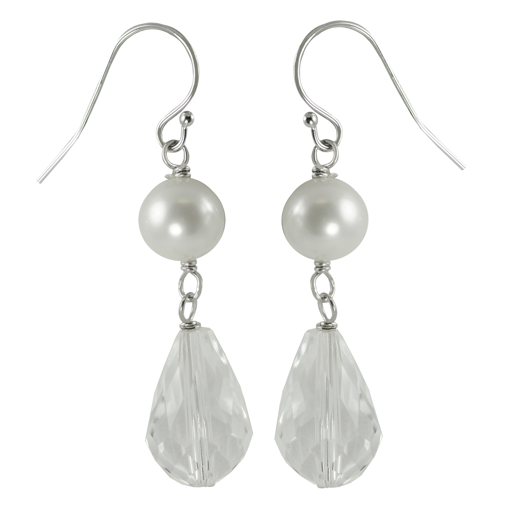 Sterling Silver Shell Pearl Earrings at Sears.com