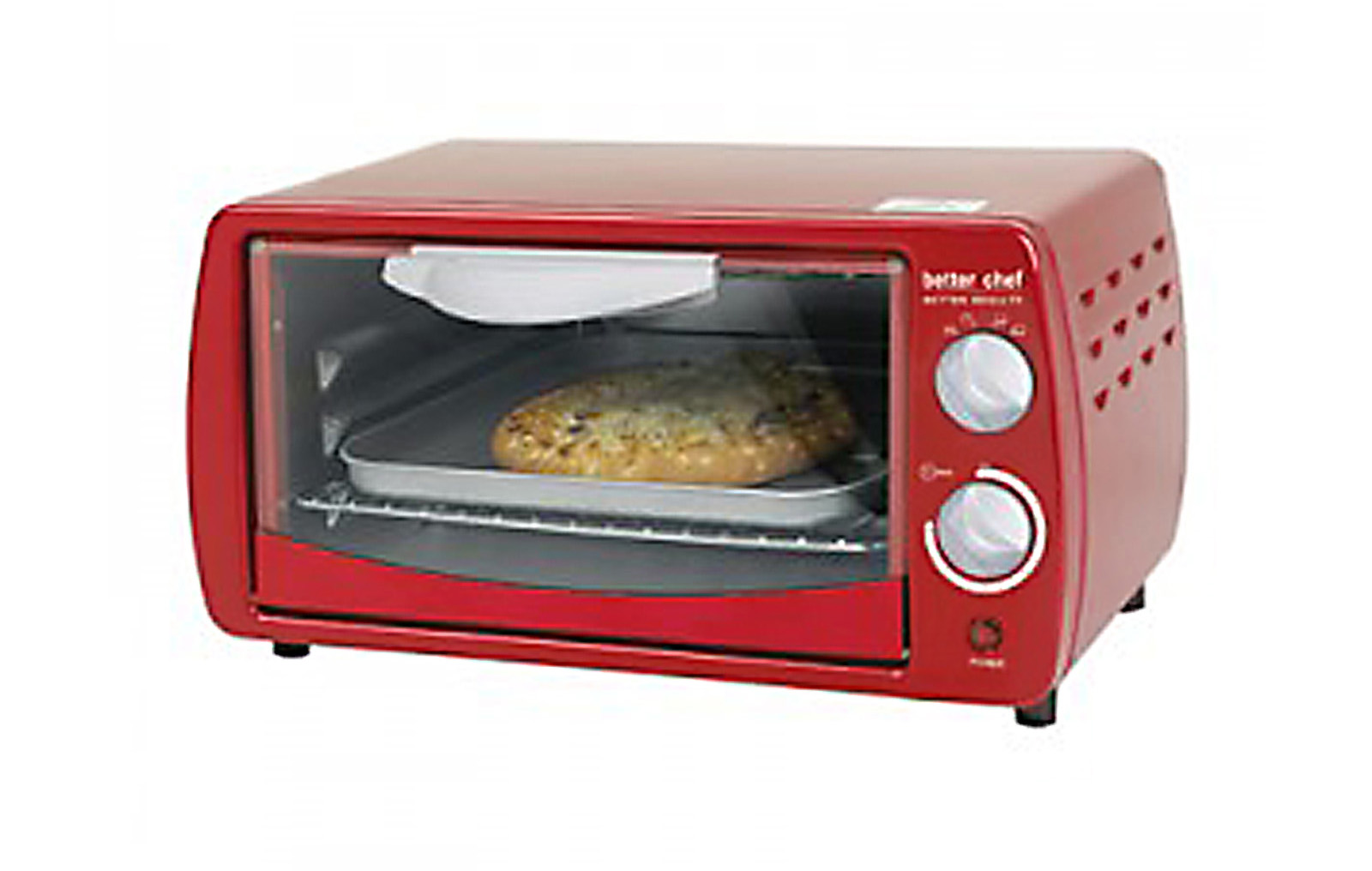 Better Chef IM-268R Classic Red 9-liter Toaster Oven - 97075878M