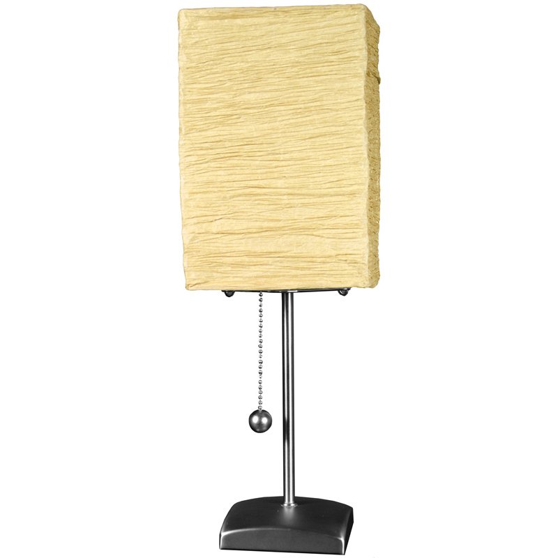 Oriental Furniture 17" Yoko Table Lamp - Beige at Sears.com