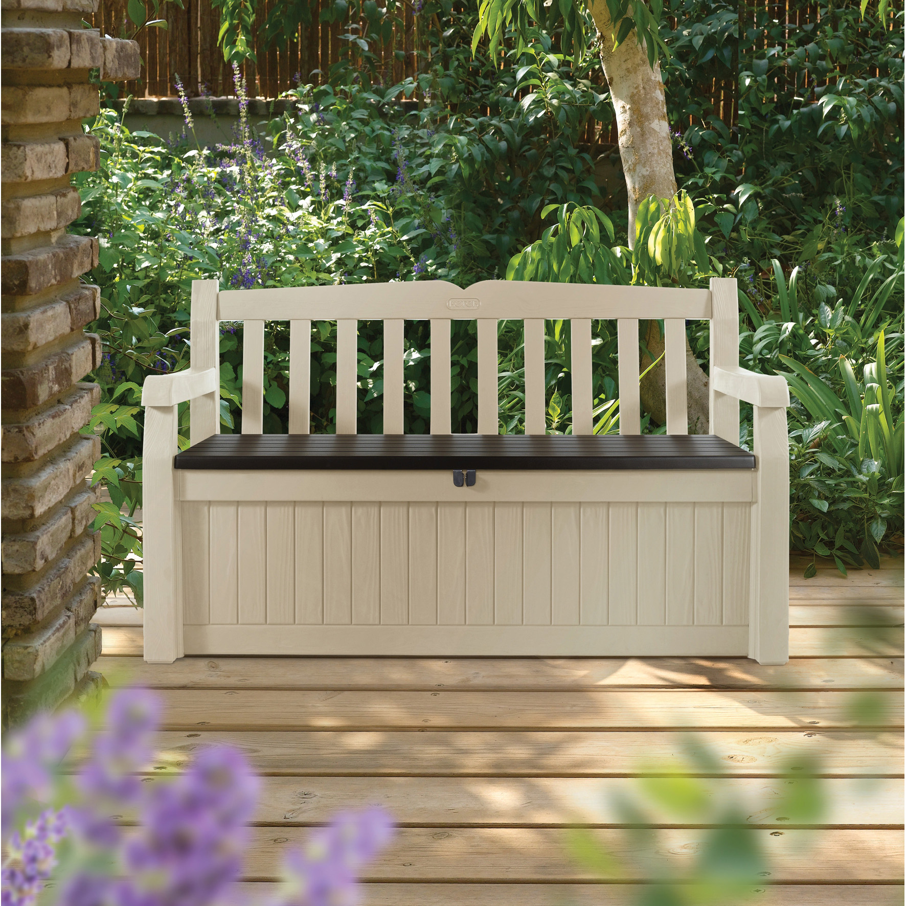 Keter 70 gal. Eden Bench at Kmart.com