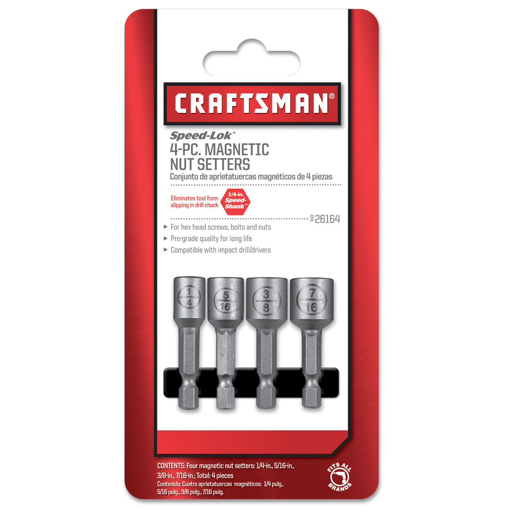 Craftsman 4 pc. Speed-Lok&trade; Nut Setter Set at Craftsman.com