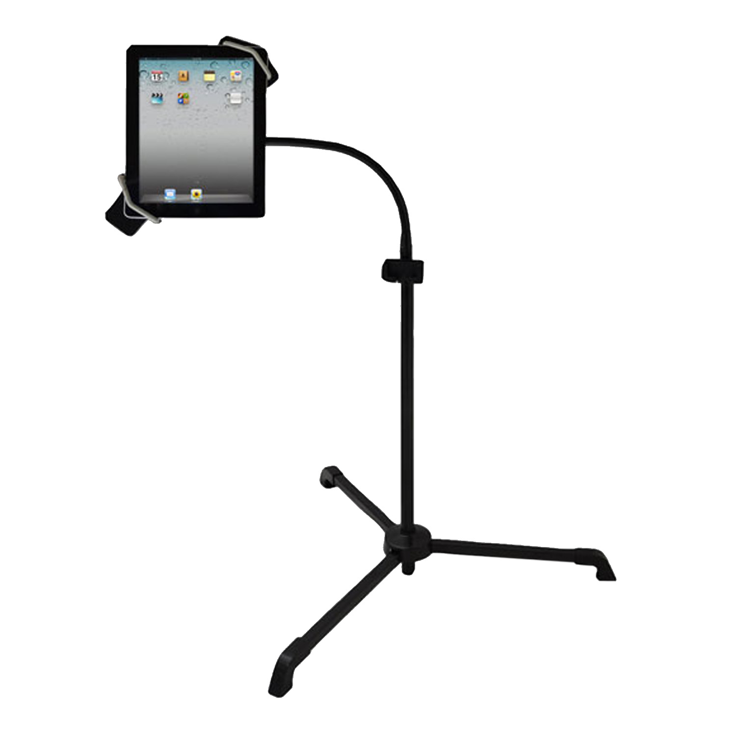 Pyle Universal Tablet PC/Android/Kindle/iPad Floor Stand For Music, Reading, Bedside Use,Fitness Use