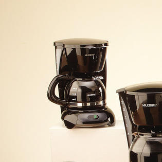 Black 4-Cup Coffee Maker: Recharge with Mr. Coffee and Kmart