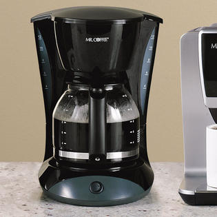 Mr. Coffee 12-Cup Black Coffee Maker - Sears