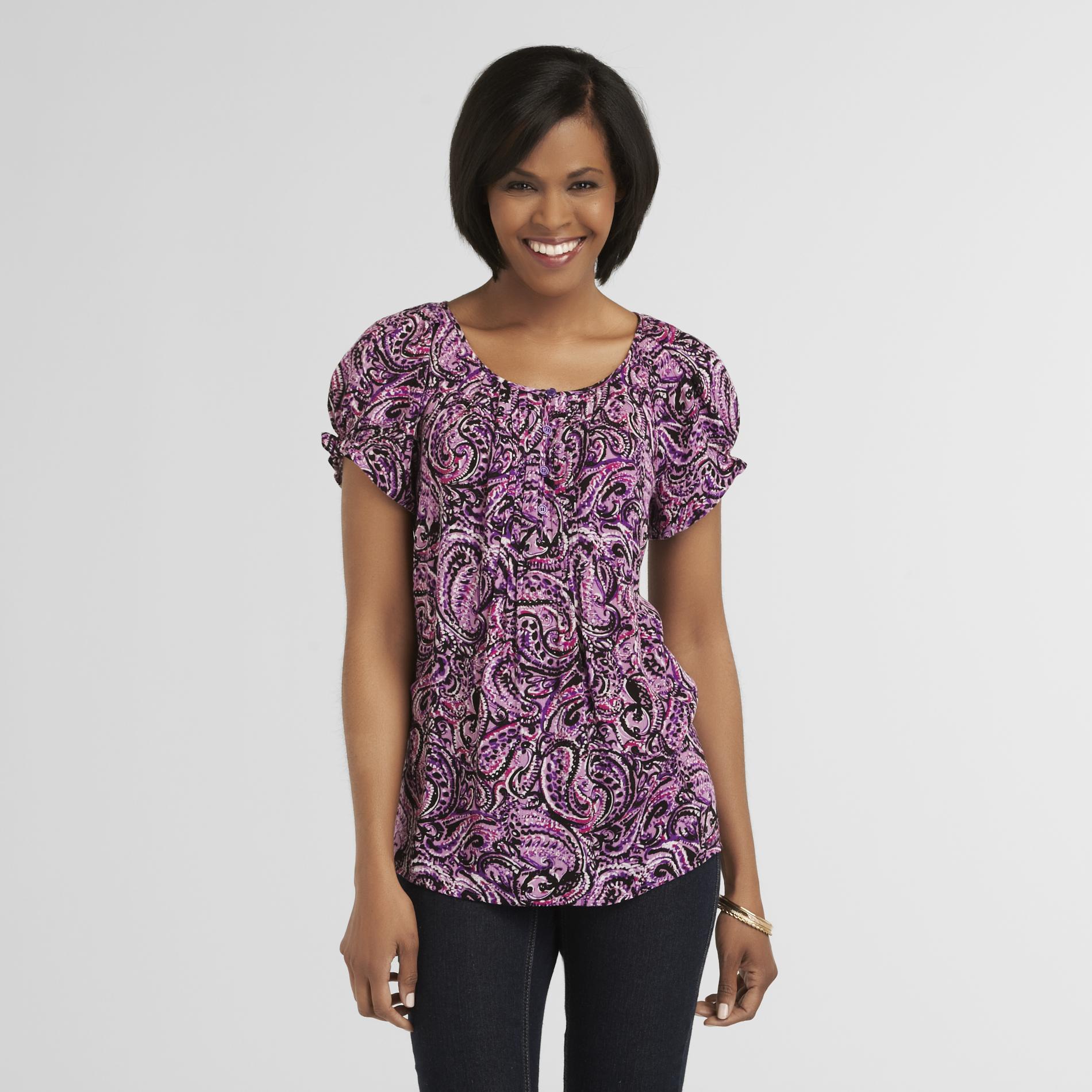 Laura Scott Women's Peasant Blouse at Sears.com