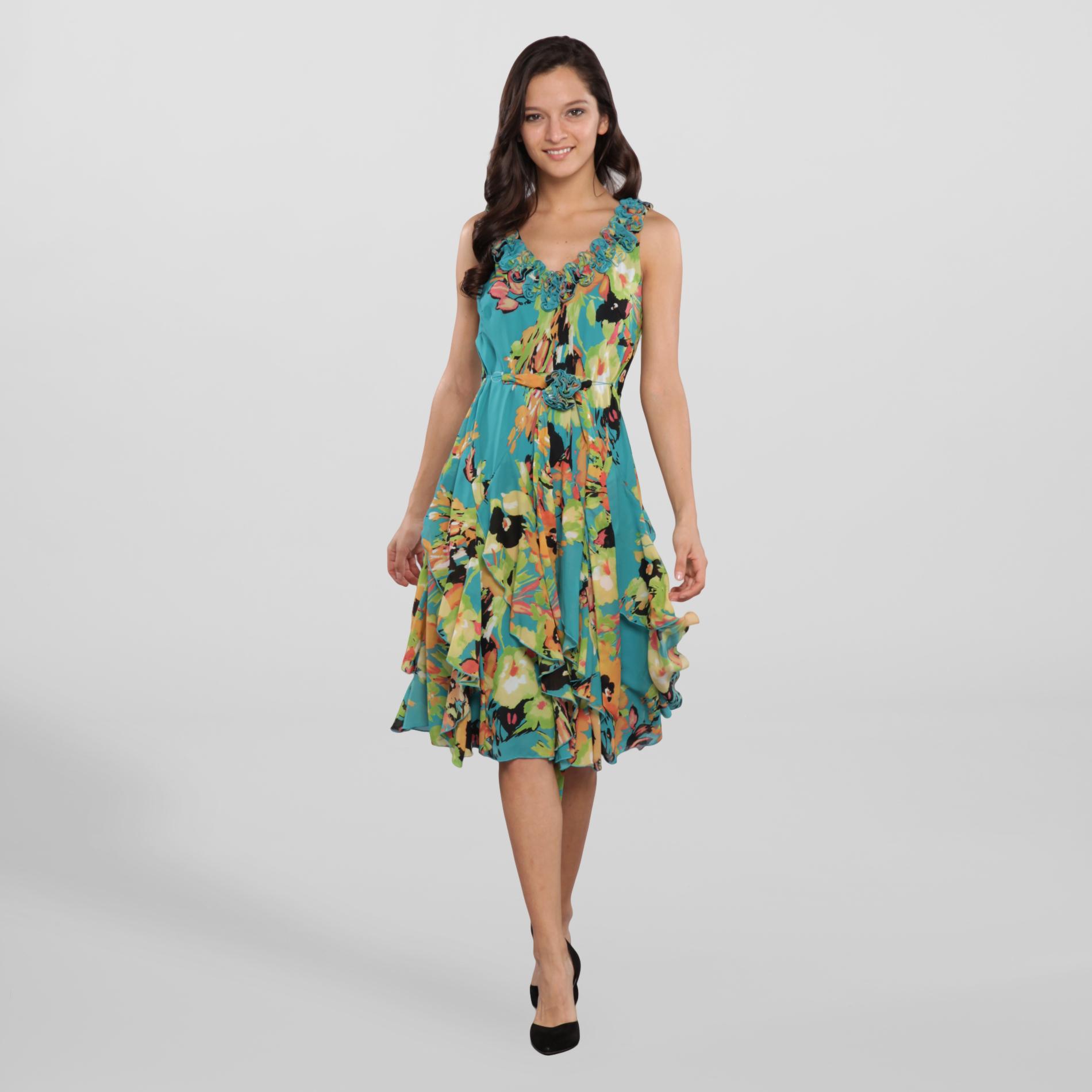 Robbie Bee Women's Party Dress - Floral at Kmart.com