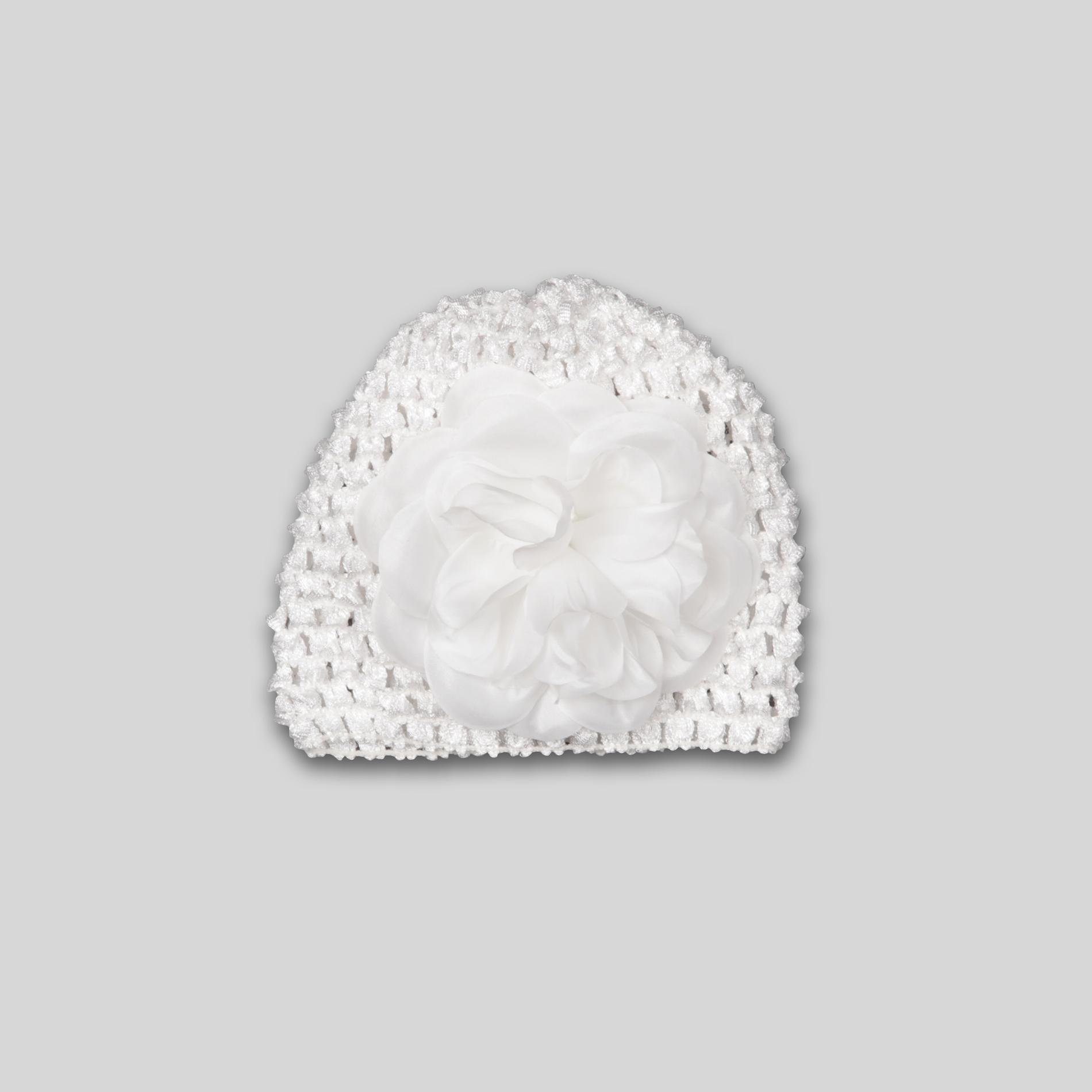 Infant Girl's Crochet Hat - Floral at Kmart.com