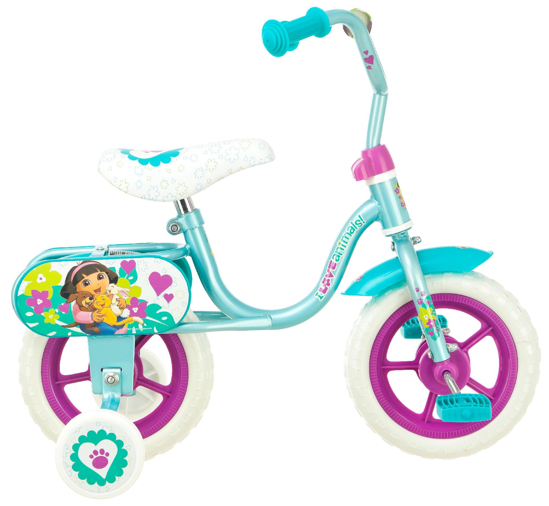 UPC 038675101333 product image for Nickelodeon 10 Girls Dora Puppy Pals Sidewalk Bike - PACIFIC CYCLE, LLC | upcitemdb.com