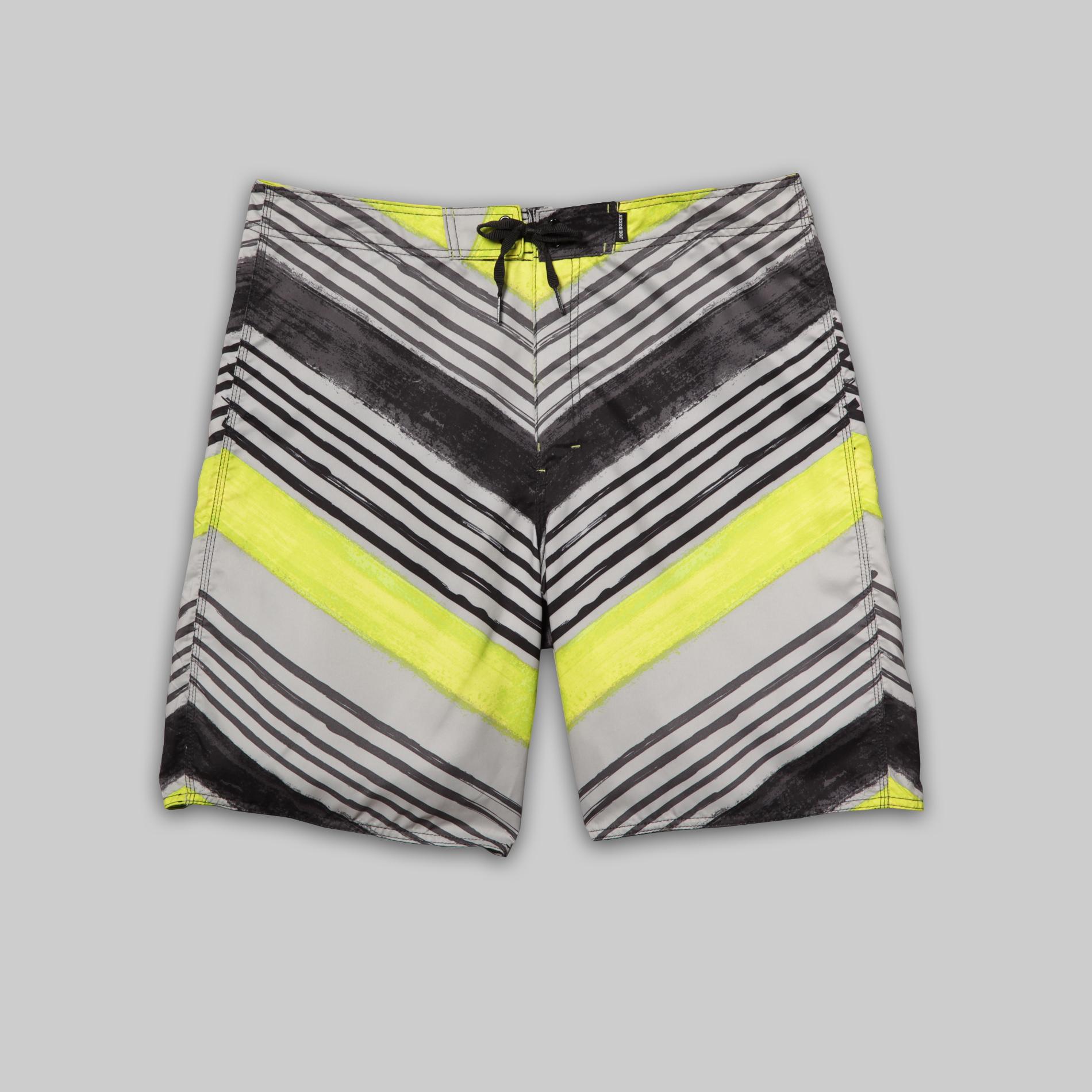 Joe Boxer Men's Board Shorts - Chevron Striped at Kmart.com
