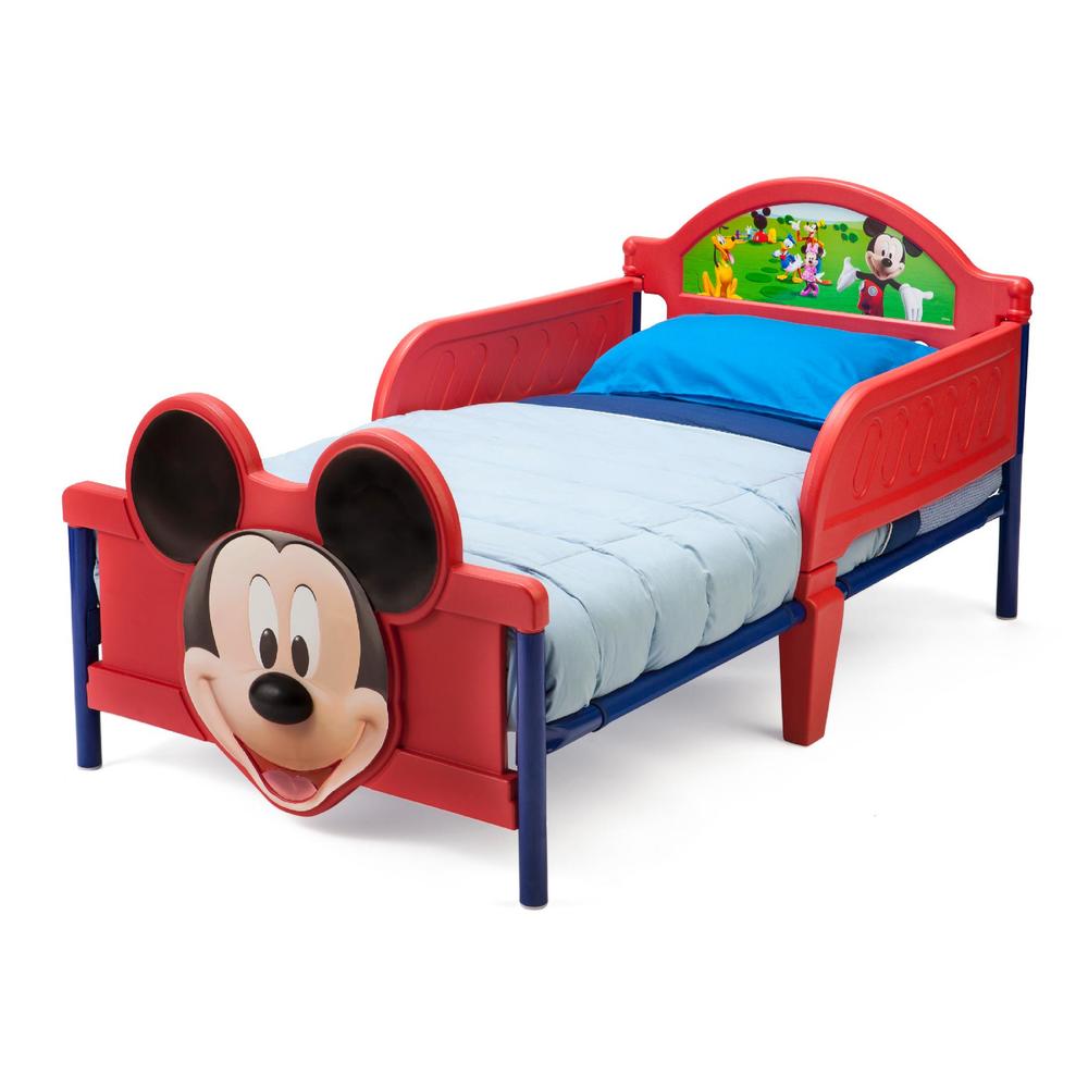 3D Mickey Mouse Toddler Bed