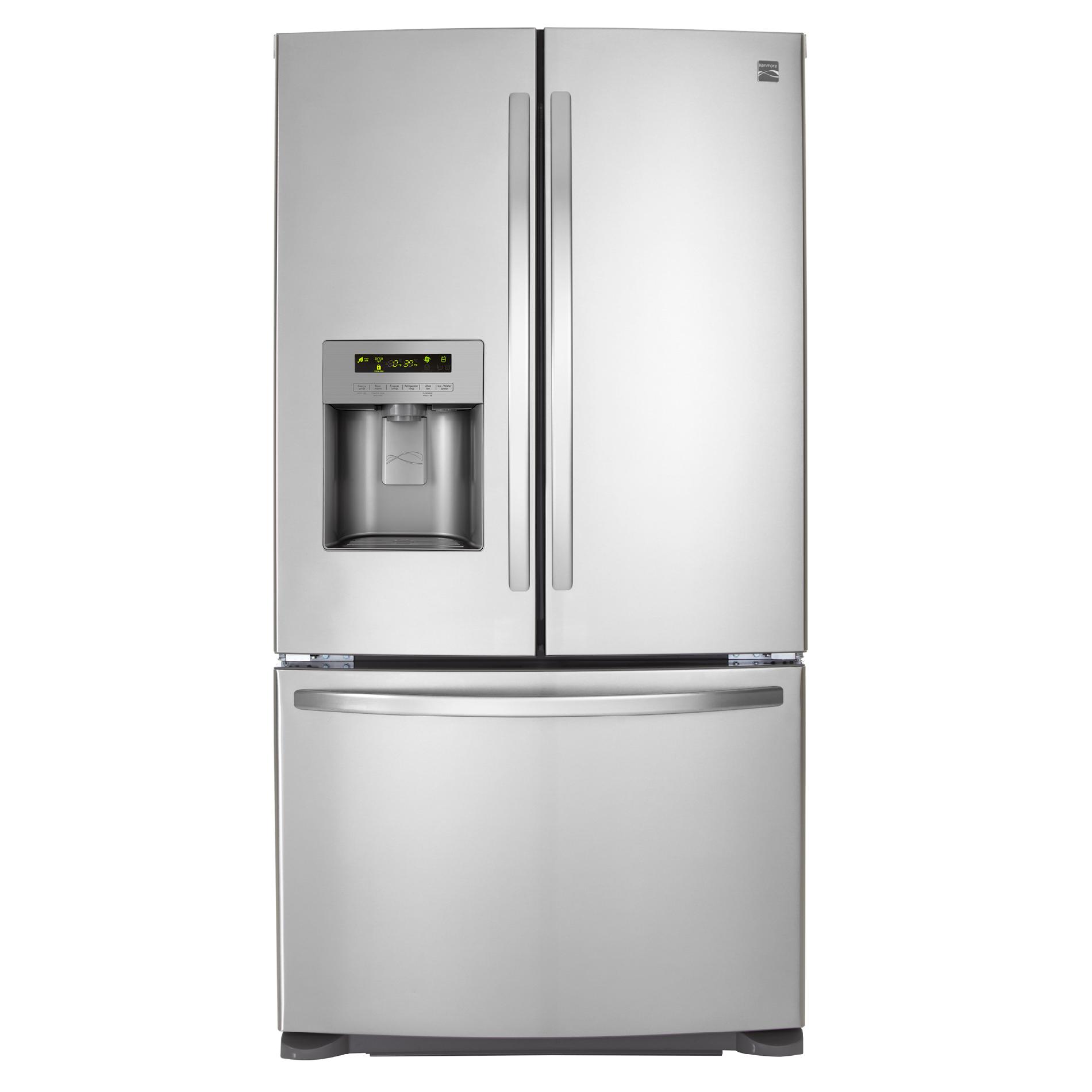 Kenmore 25 cu. ft. French Door Bottom-Freezer Refrigerator - Stainless Steel