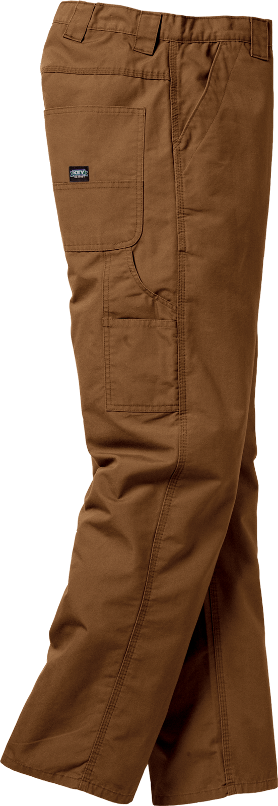 UPC 042565382504 Key Apparel Men's Premium Relaxed Fit Duck Dungaree, Black, 30x30