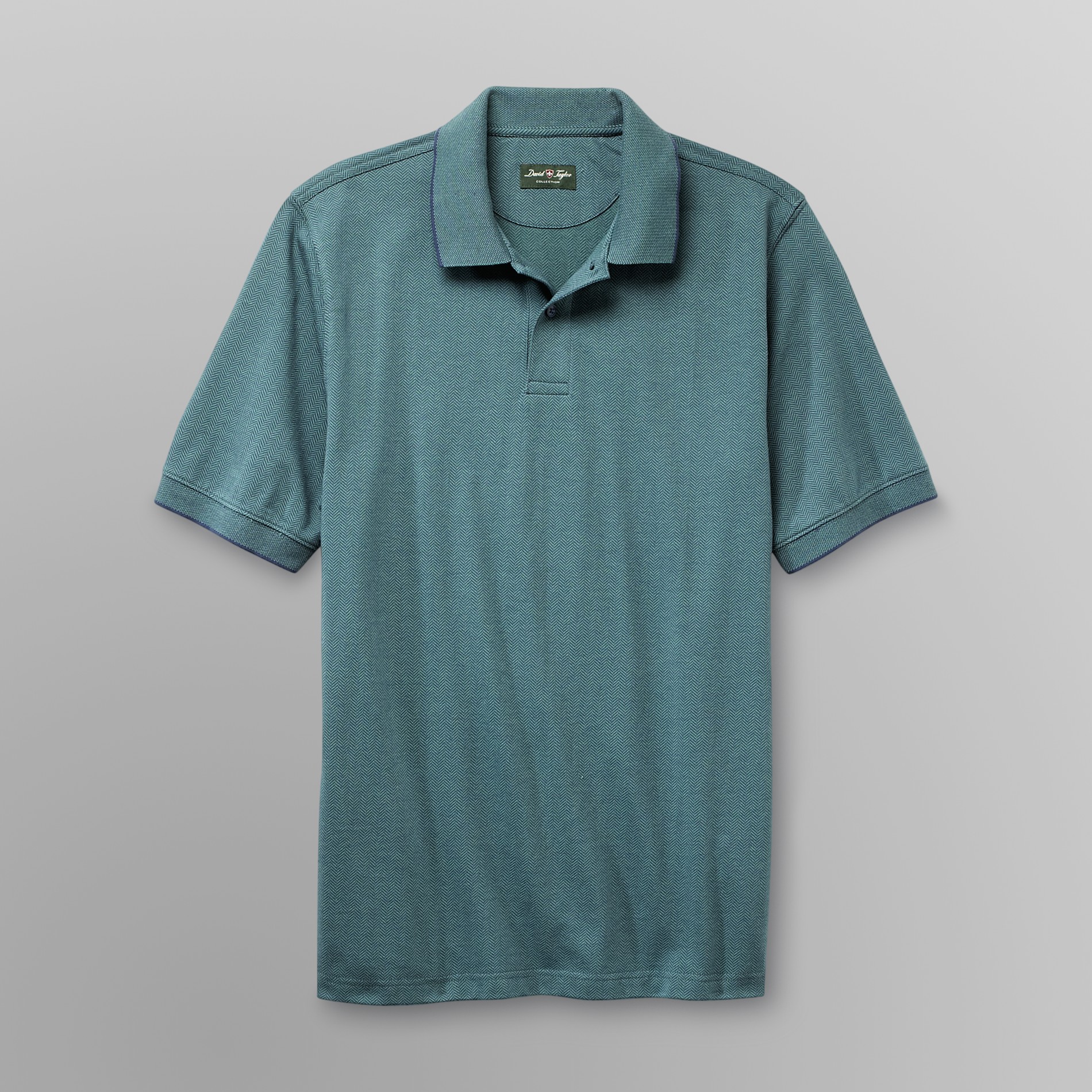 David Taylor Men's Poly Polo Shirt - Striped at Kmart.com