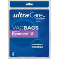Style U Vacuum Bags for Kenmore Upright Vacuums 3 pk