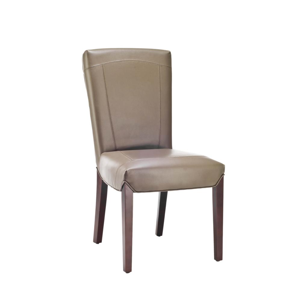 Safavieh Ken 19''H Leather Side Chair (Set Of 2)