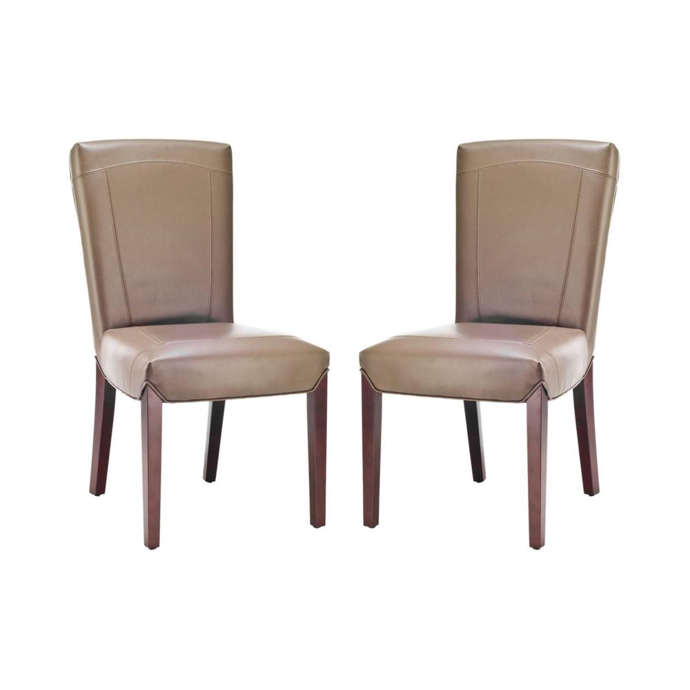 Safavieh Ken 19''H Leather Side Chair (Set Of 2)