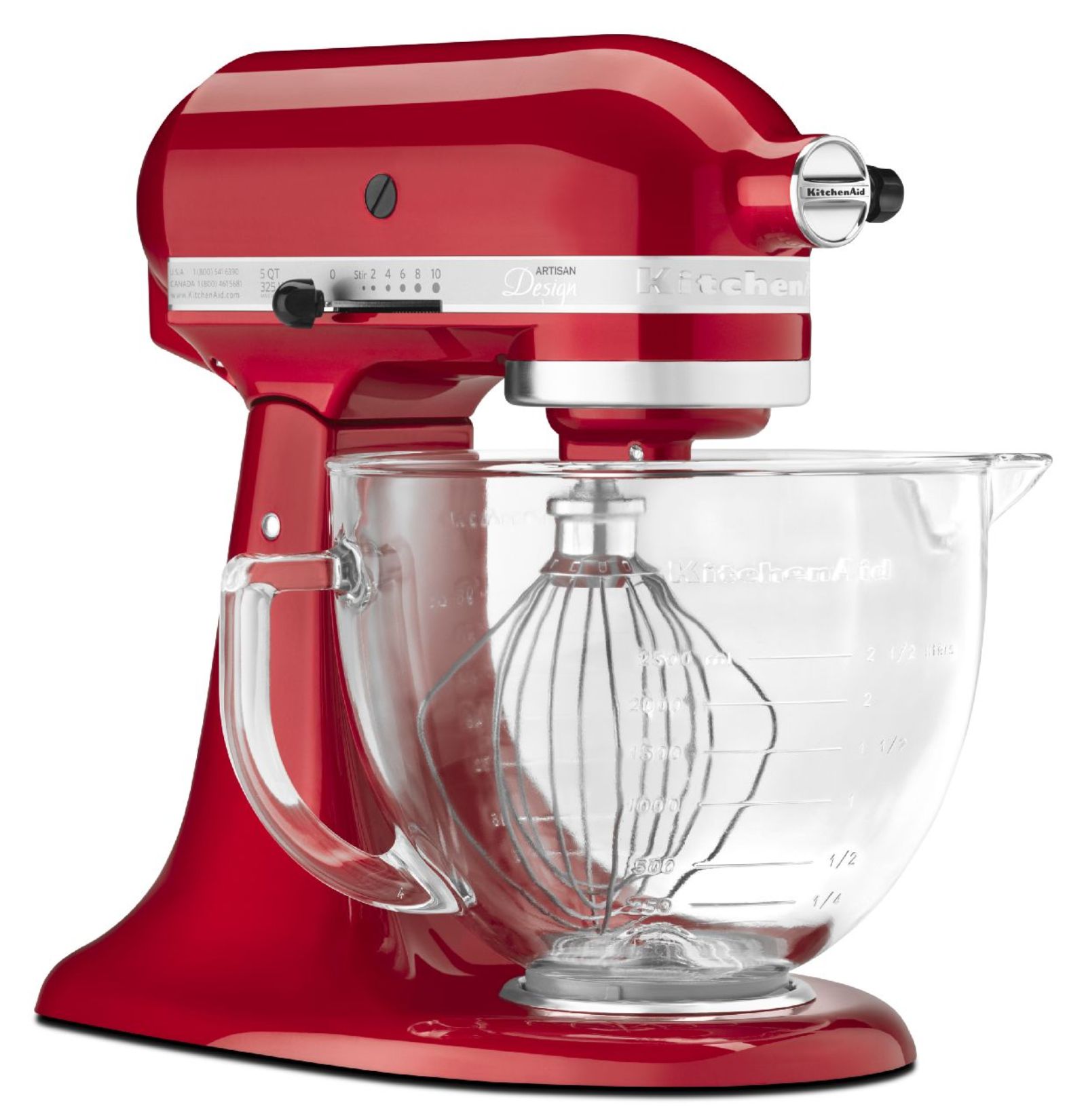 KitchenAid Candyapple Red 5 quart Stand Mixer at Sears.com