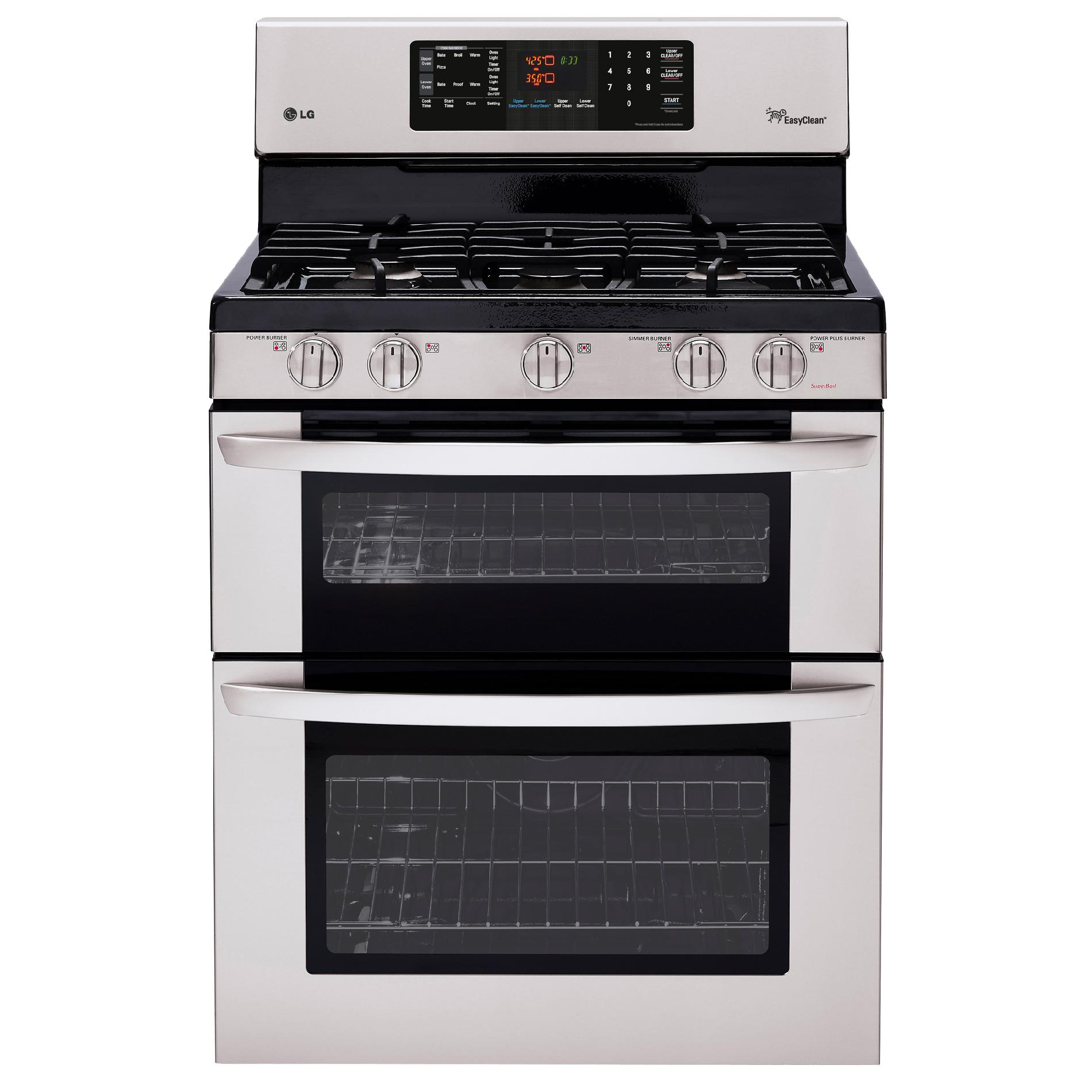 GE Profile™ Series 4.4 cu. ft. SlideIn Electric Range w/ Convection Double Oven Stainless