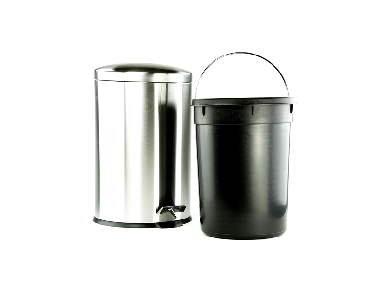 Stainless MW1456 Steel 20L Trash Can Dome Lid Sears Outlet