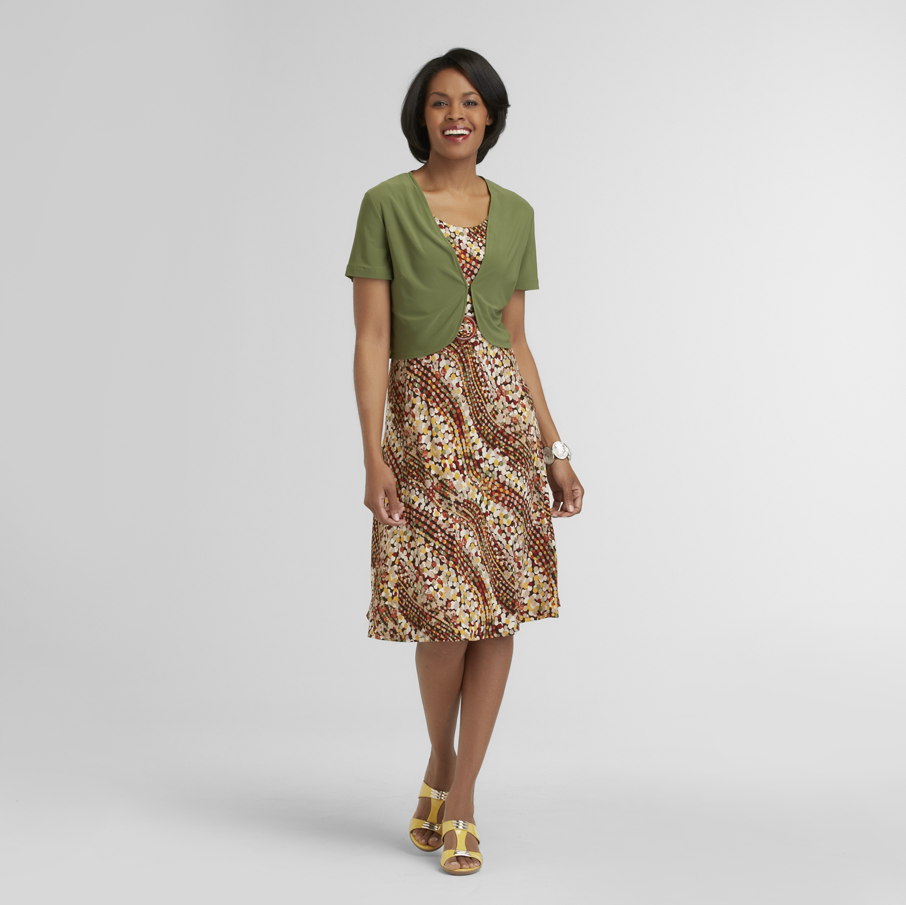 Danny & Nicole Women's Dress & Jacket - Dots at Sears.com