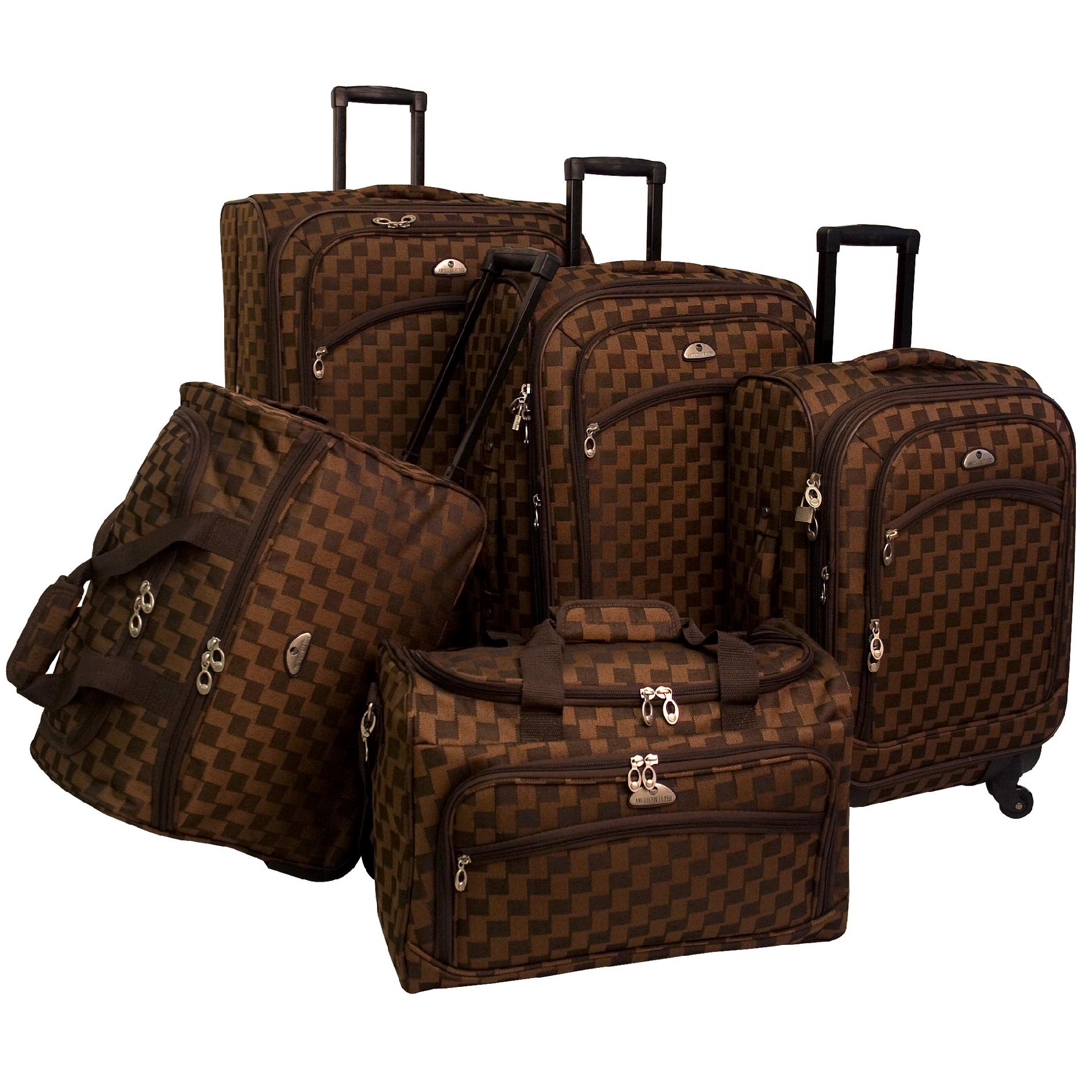 American Flyer Madrid 5-Piece Spinner Luggage Set at Sears.com