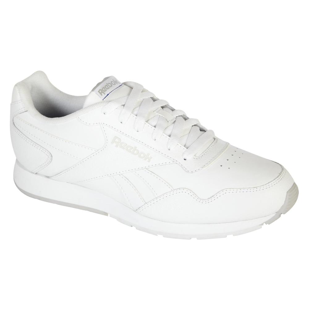 Men's White Wide Width Casual Athletic Shoe