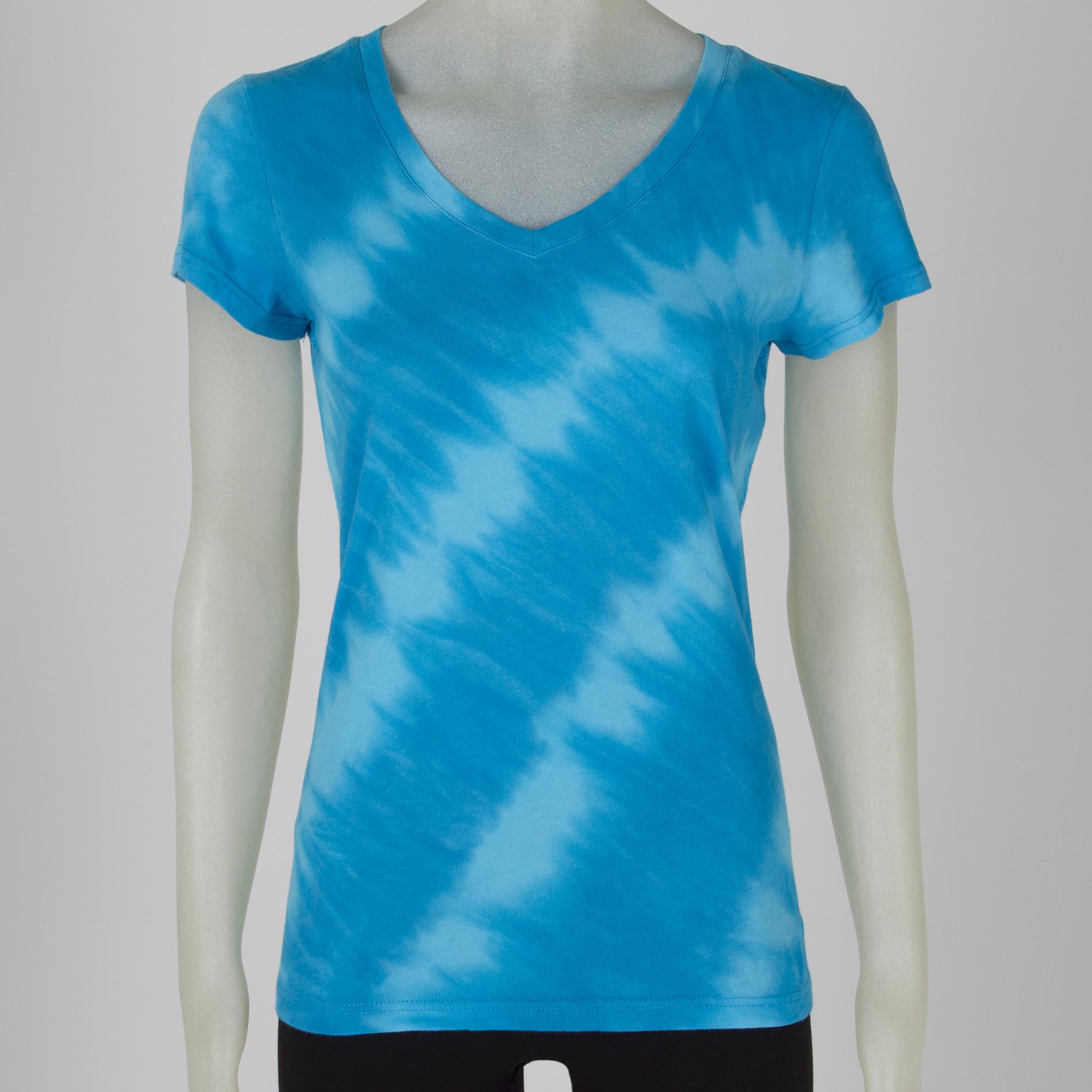 Everlast&reg; Women's V-Neck T-Shirt - Tie-Dye at Sears.com