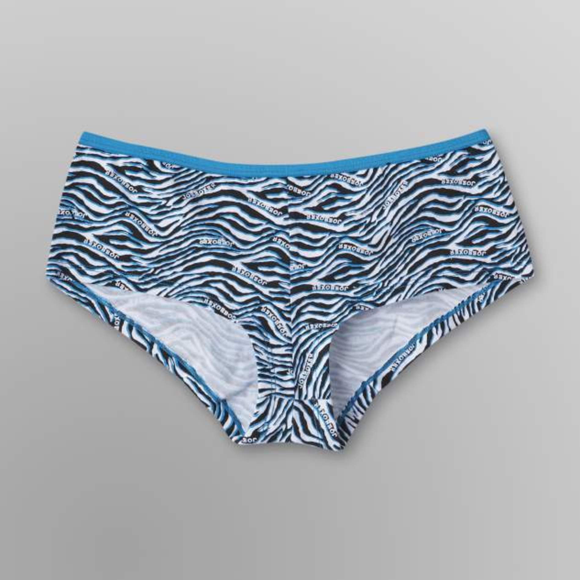 Jaclyn Smith Women's Hipster Panties Zebra Print Clothing, Shoes & Jewelry Clothing