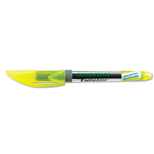 Ticonderoga® Emphasis Pocket Style Highlighter, Chisel Tip, Assorted Colors, 16/Pk at Kmart.com