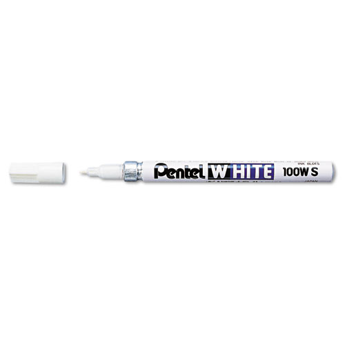 Pentel® Permanent Marker, Fine Point, White at Kmart.com
