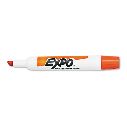 Dry Erase Marker  Chisel Tip  Orange  Dozen