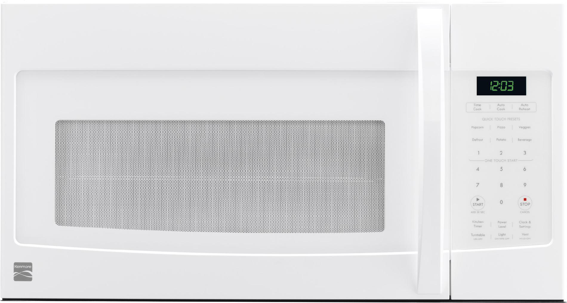 Kenmore 1.6 cu ft. Over the Range Microwave: Space-Saving at Sears