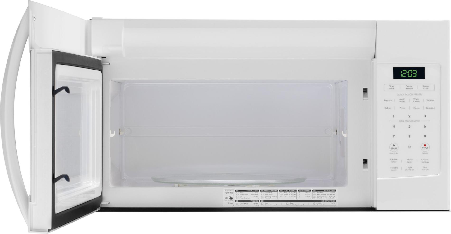 sears microwave kenmore cu ft range