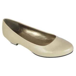 Editions Women's Dress Shoe Renee Wide Width - Taupe - Clothing, Shoes ...