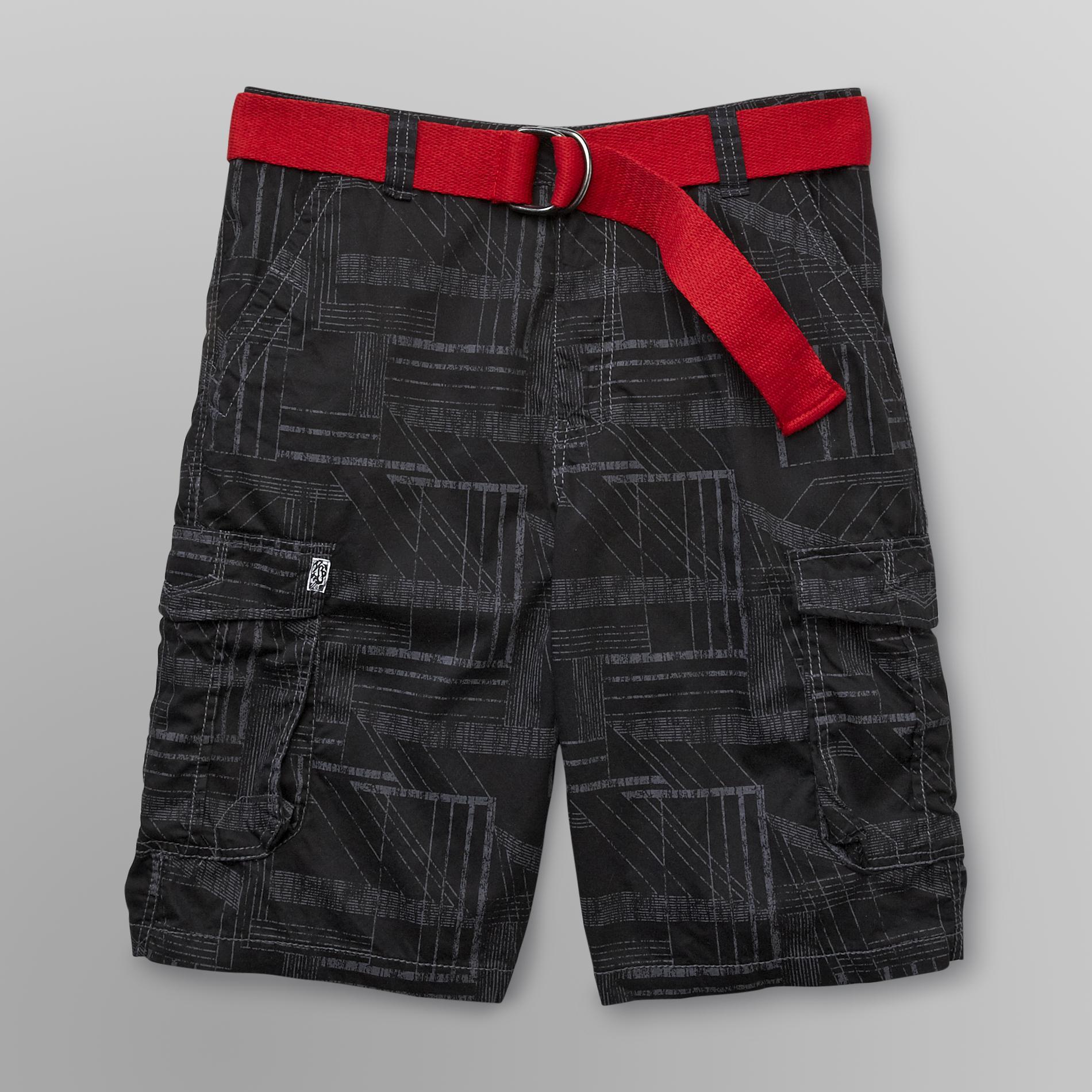 NSS Men's Belted Cargo Shorts - Plaid at Kmart.com