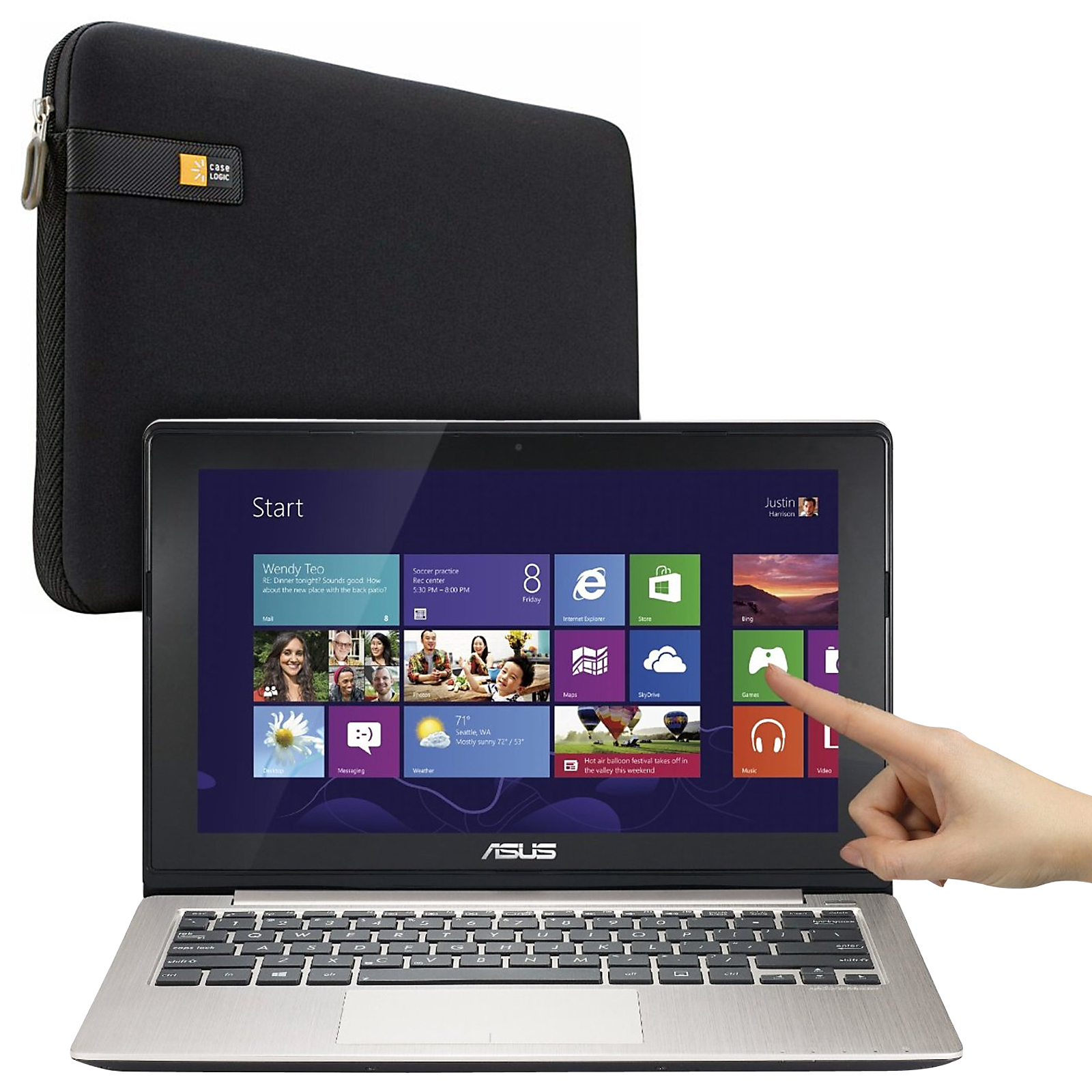 ASUS X202ED 11.6" Notebook and Carrying Case Bundle at Sears.com