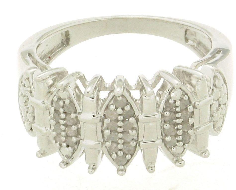Gold Over Brass 1/4 cttw Diamond Band Ring at Kmart.com