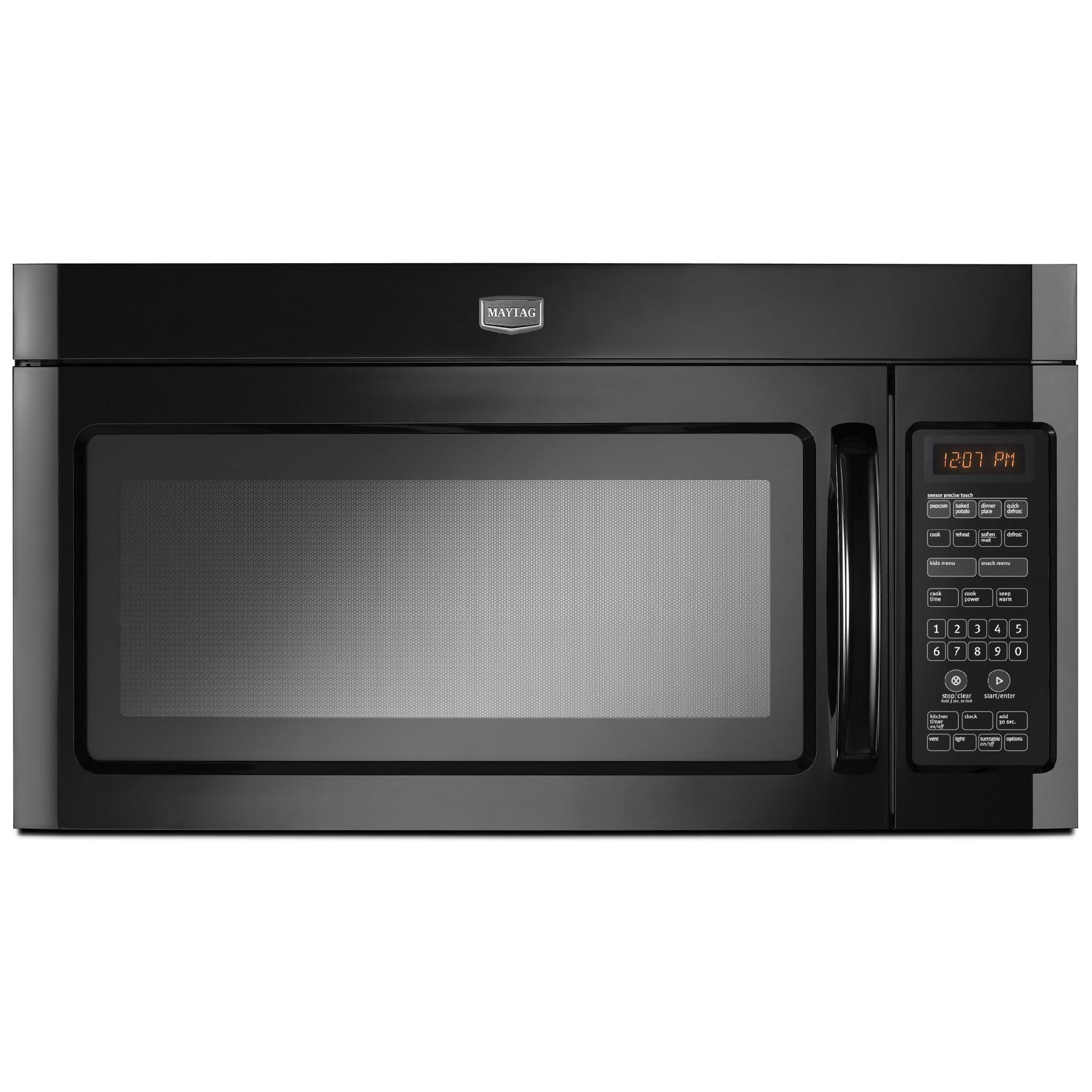  Maytag Black Microwave-Range Hood Combination - MMV5208WB 