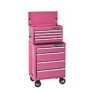 8-Drawer Heavy-Duty Ball-Bearing Combo - Pink