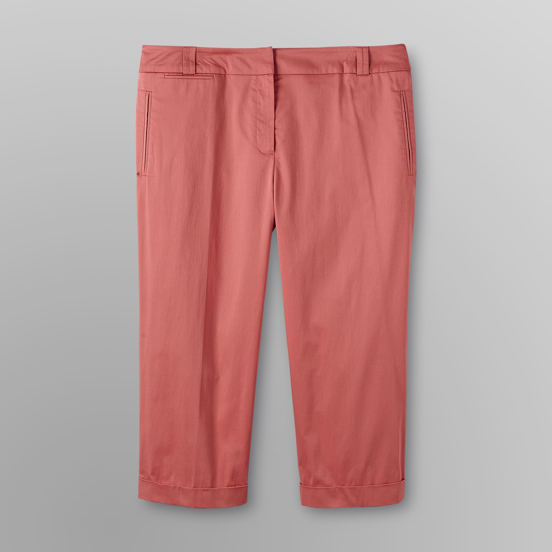 zac & rachel woman Women's Plus Comfort Waist Capris at Sears.com
