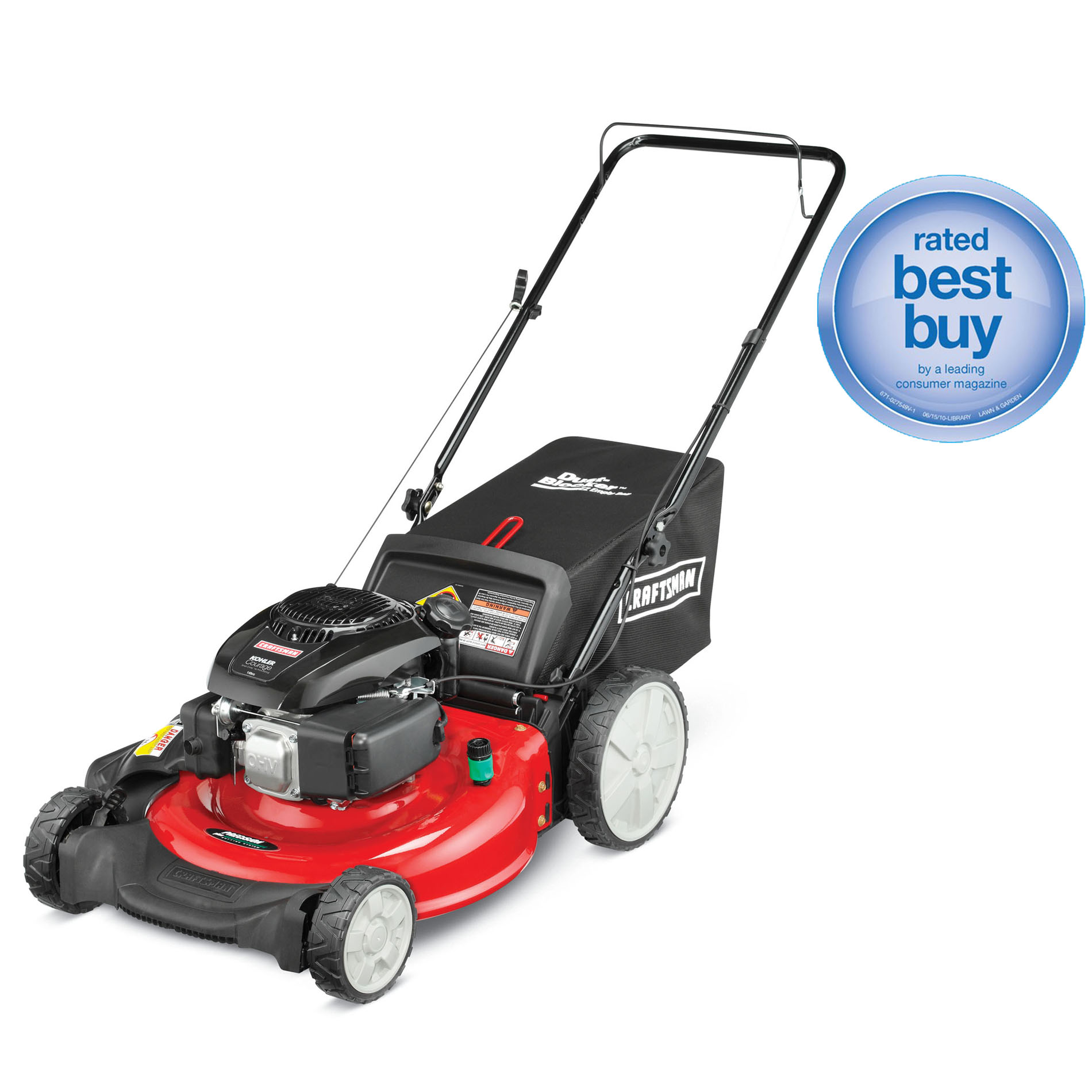 Craftsman 149cc* Kohler Engine, 21" Rear Bag Push Mower Shop Your Way