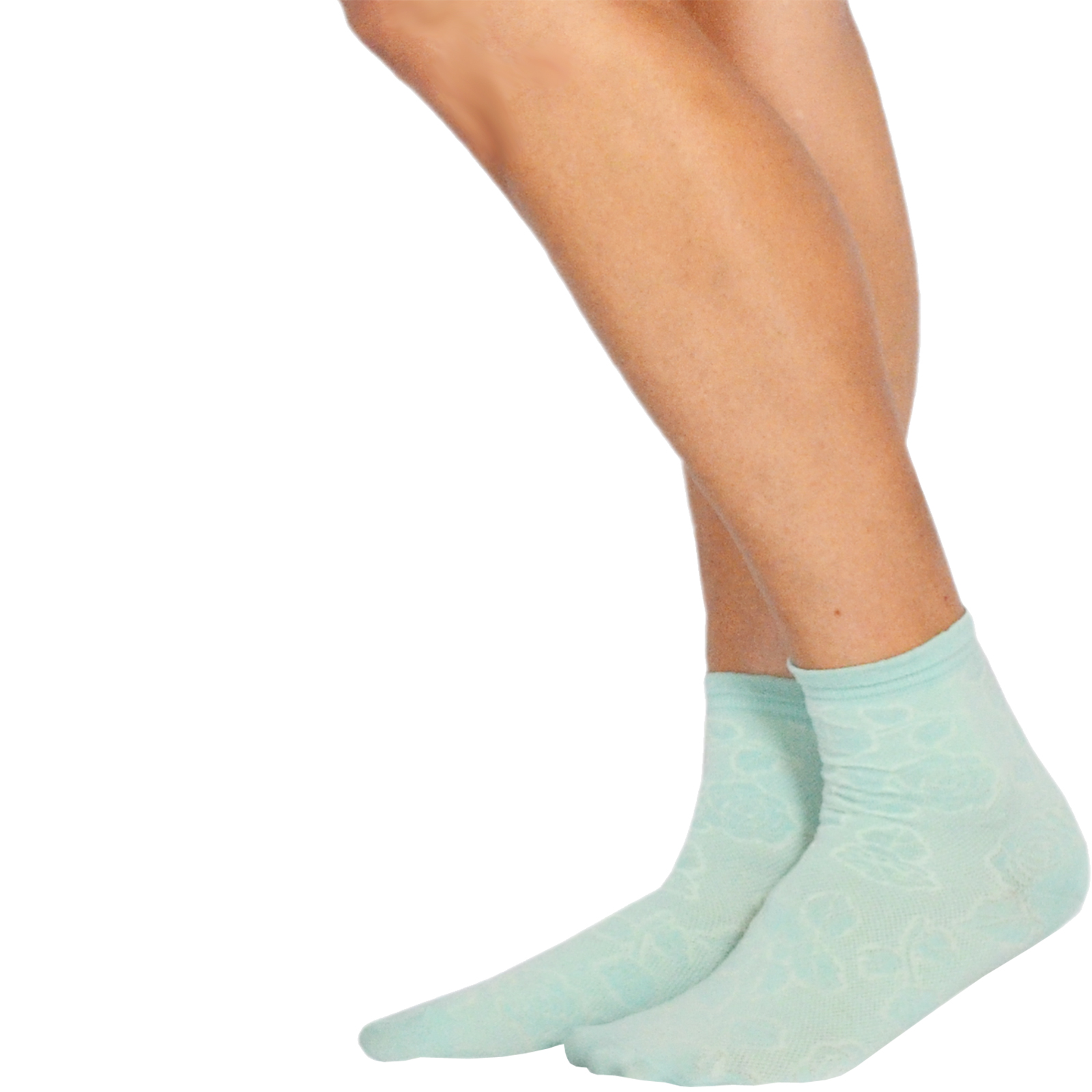 Velvet Heart Lacey Floral Flounce Top Ankle Socks at Sears.com
