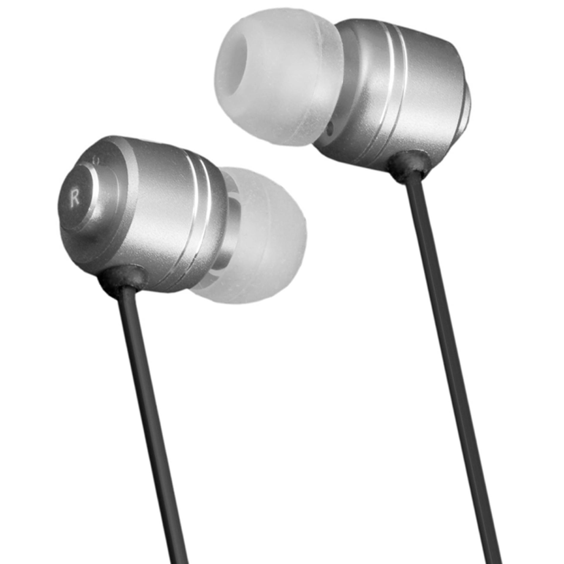 EAN 9328854001570 product image for PRO Noise Isolation Alloy Earphones - Silver | upcitemdb.com