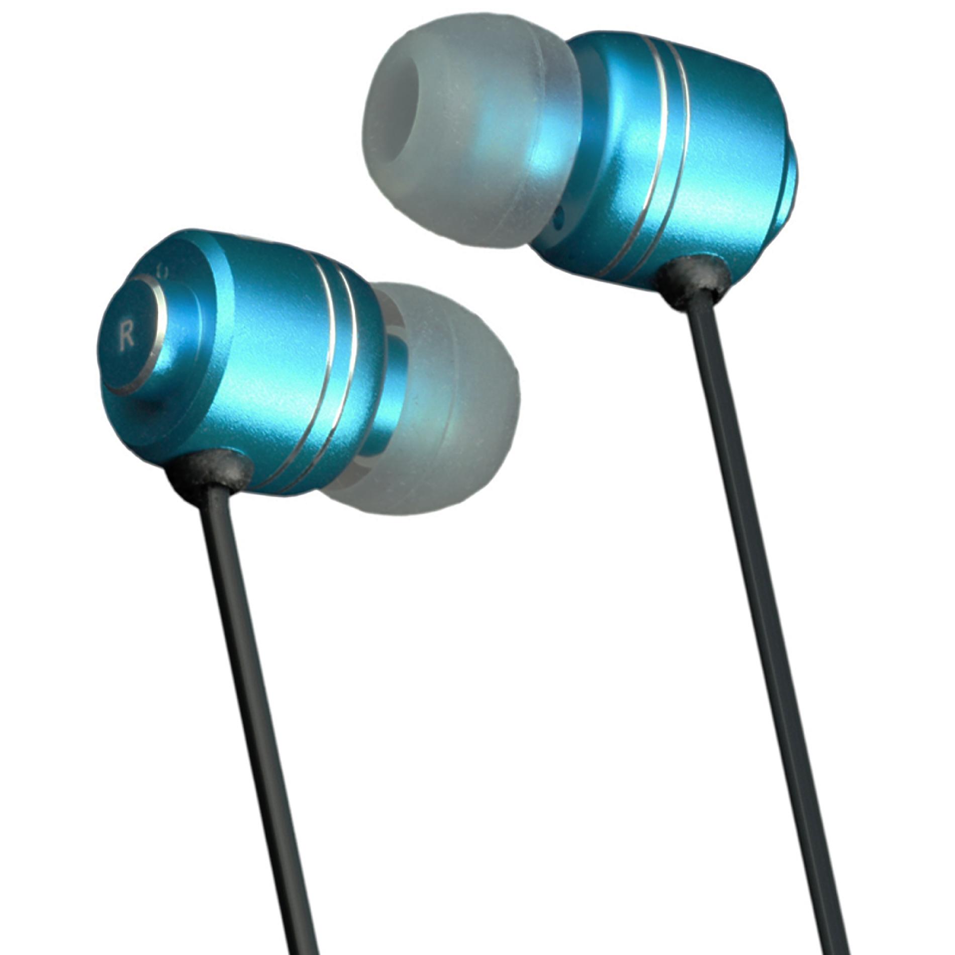 EAN 9328854001563 product image for PRO Noise Isolation Alloy Earphones - Blue | upcitemdb.com