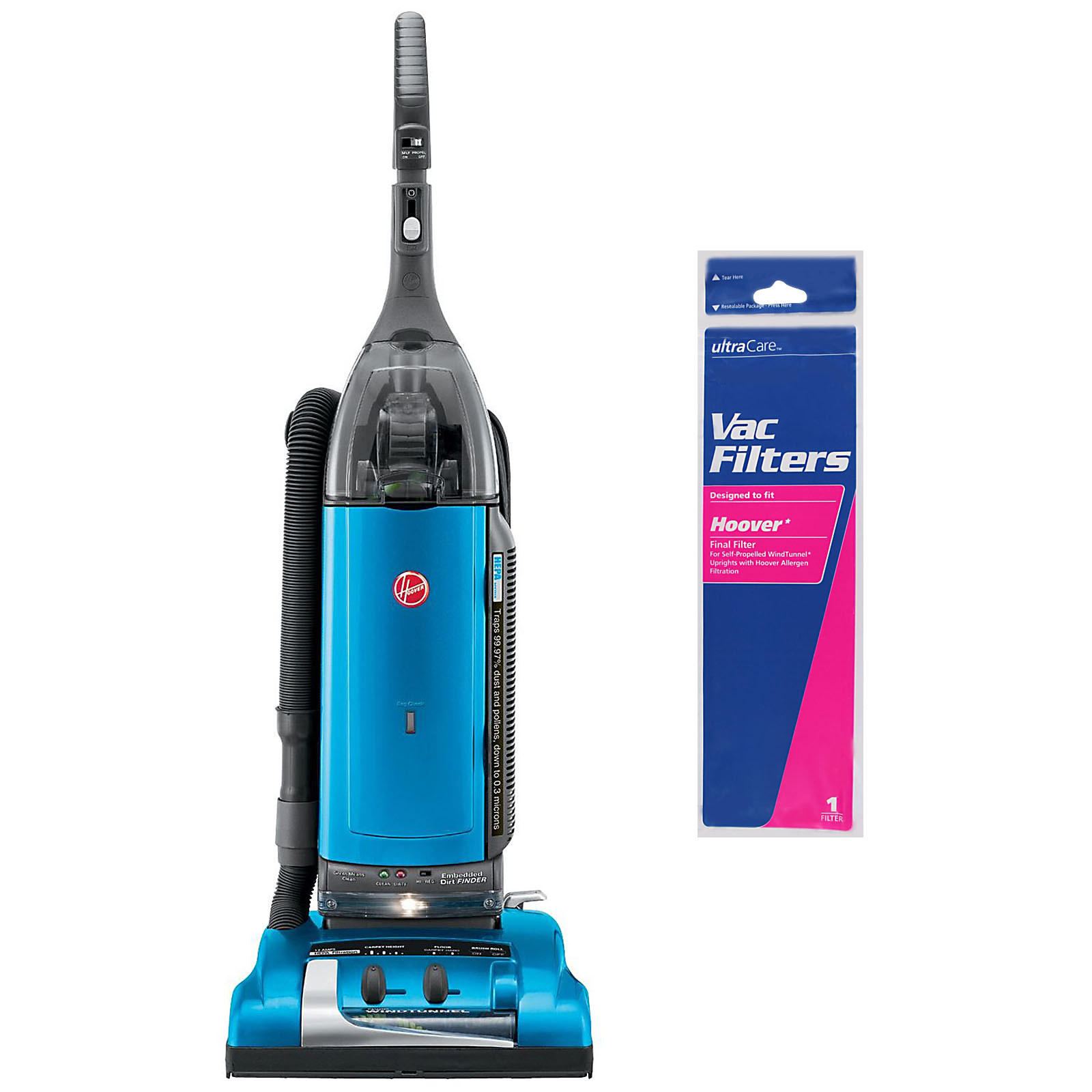 U6485900 Hoover WindTunnel SelfPropelled Bagged Upright Vacuum