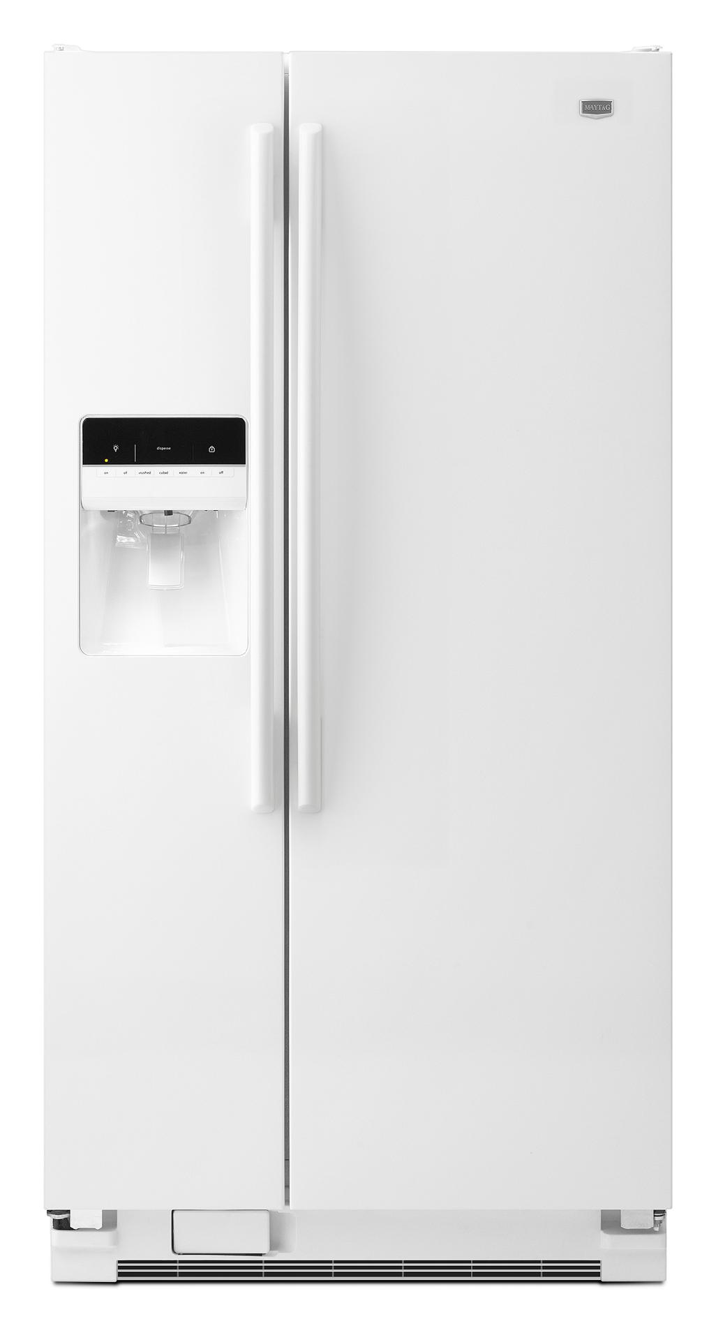 Maytag 22 Cu. Ft. Sidebyside Refrigerator W/ Ice & Water Dispenser White Avaba