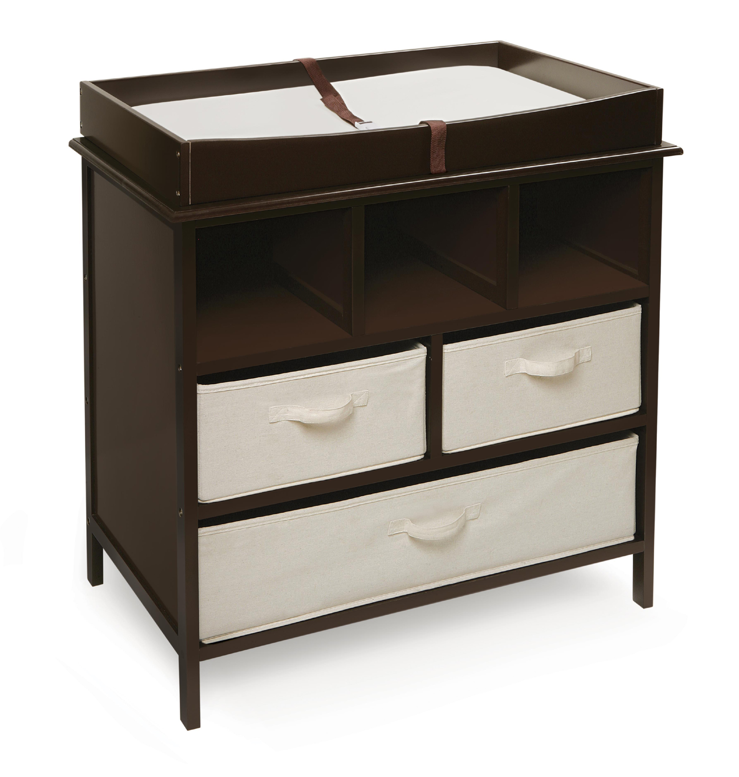 Badger Basket Estate Baby Changing Table - Espresso - Baby 